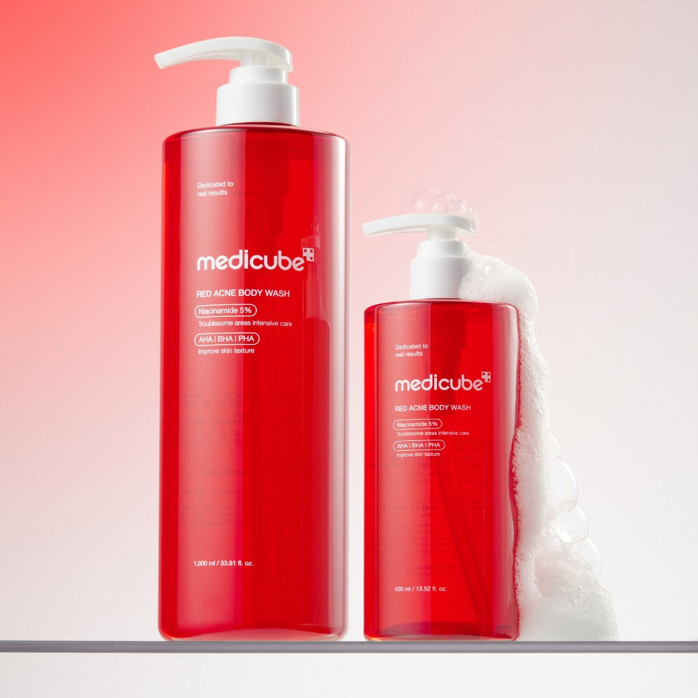 Red Acne Body Wash 400 ML (V 3.0)-MEDICUBE-HBYTALA
