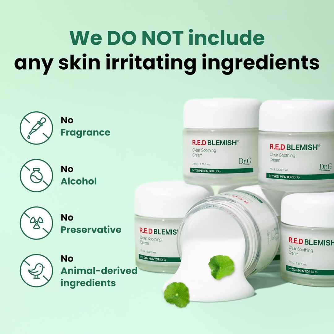 Red Blemish Clear Soothing Cream-DR.G-HBYTALA