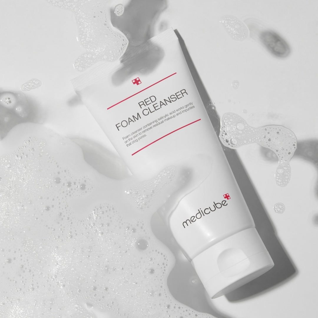 Red Foam Cleanser-MEDICUBE-HBYTALA