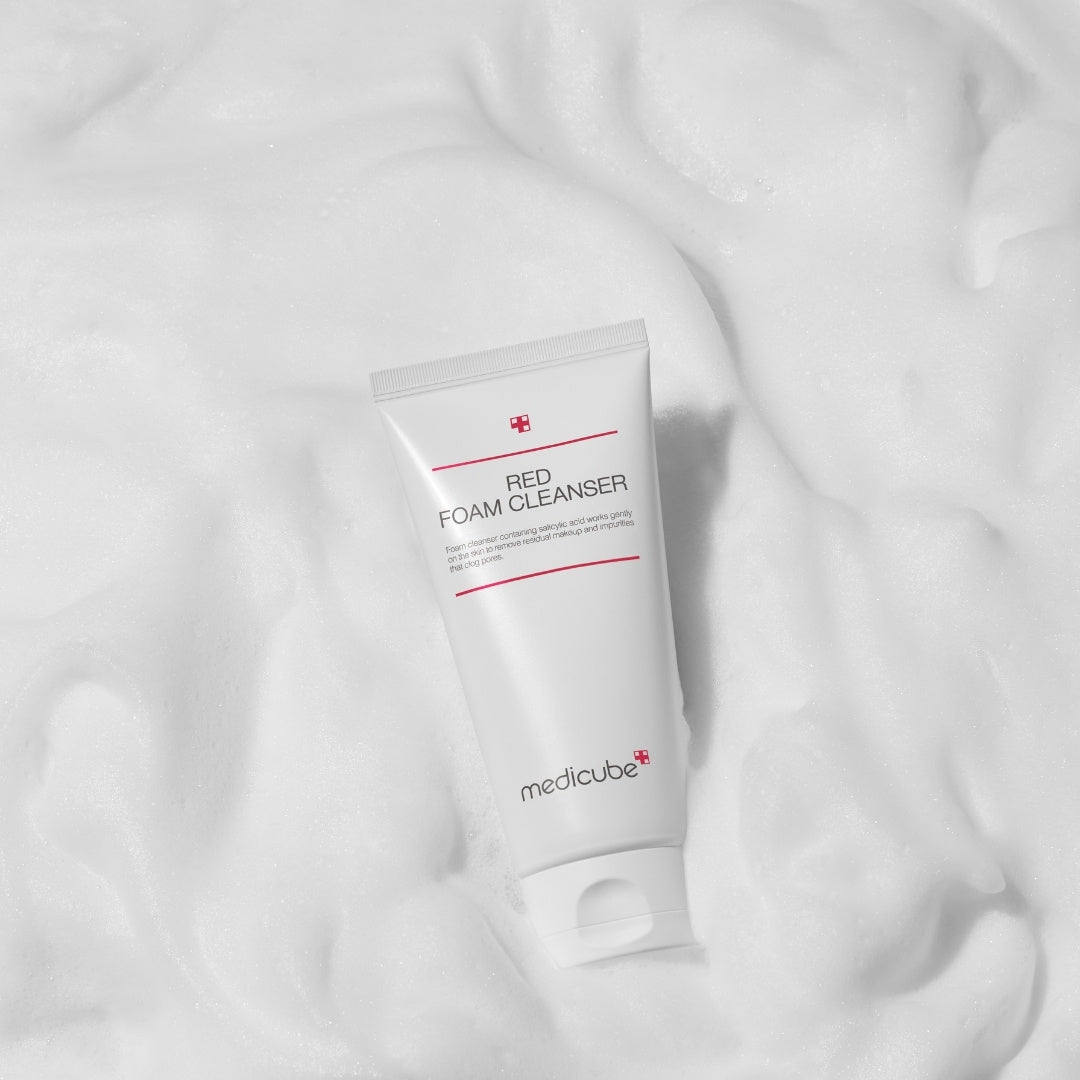 Red Foam Cleanser-MEDICUBE-HBYTALA