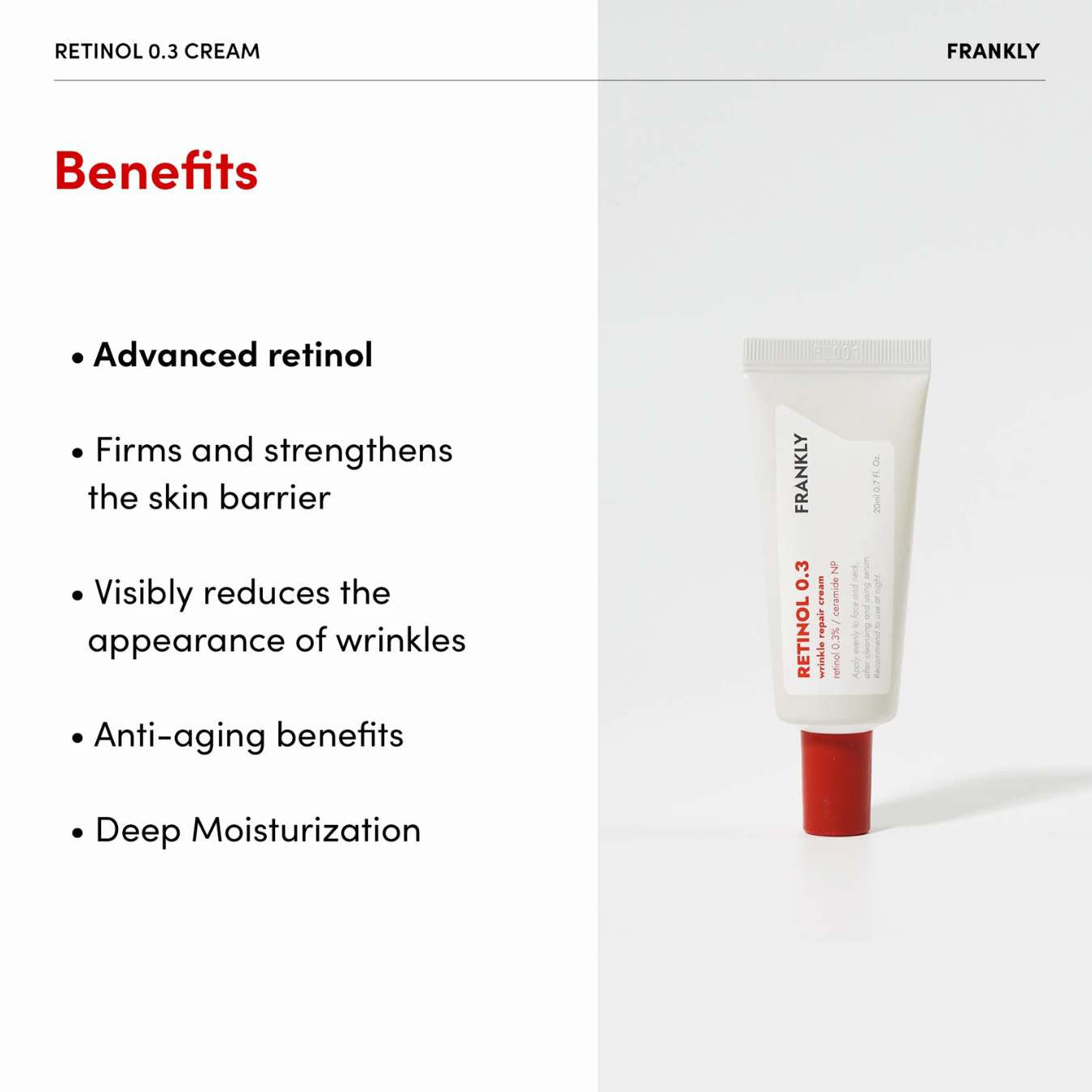 Retinol 0.3% Cream-FRANKLY-HBYTALA