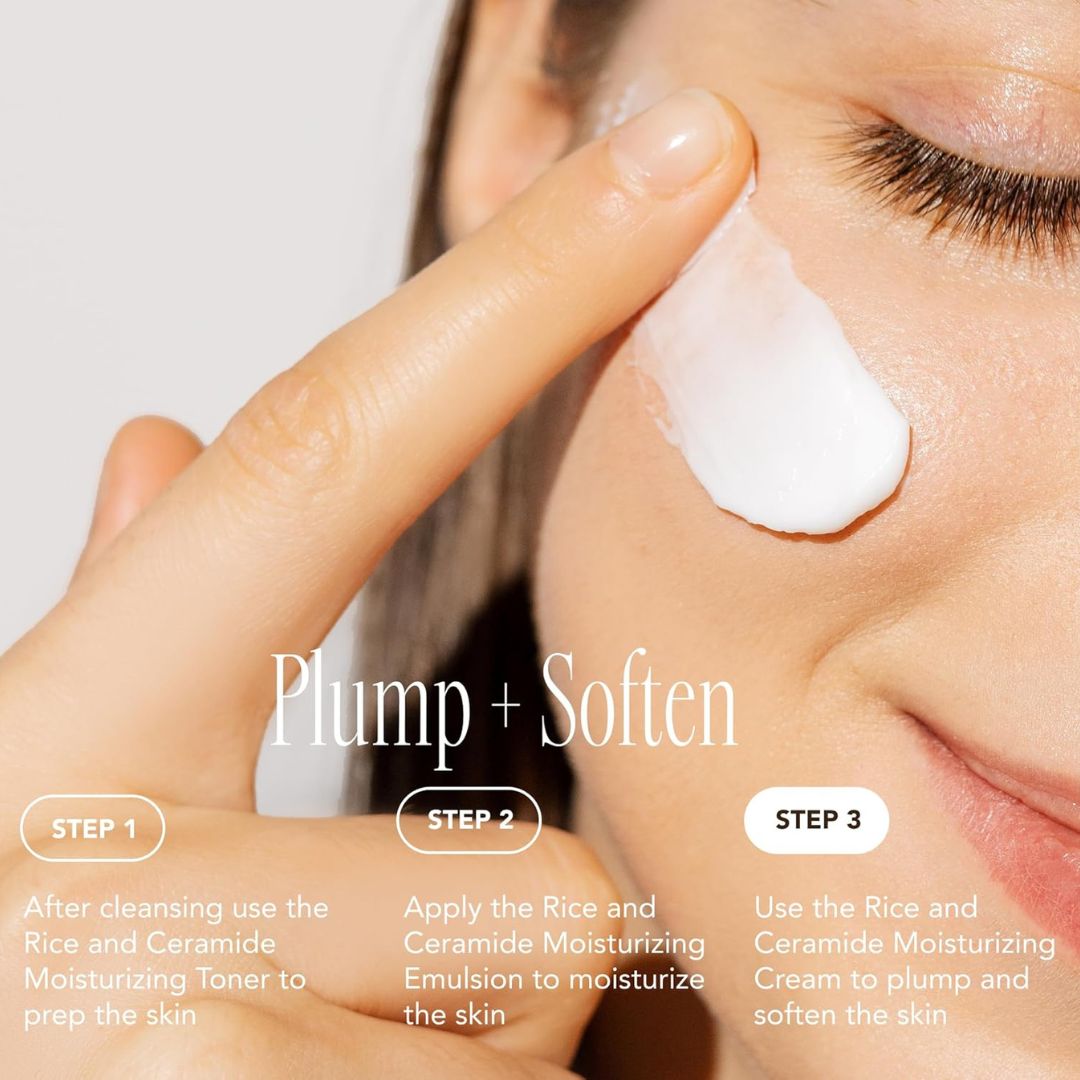 Rice Ceramide Moisturizing Cream-The Face Shop-HBYTALA