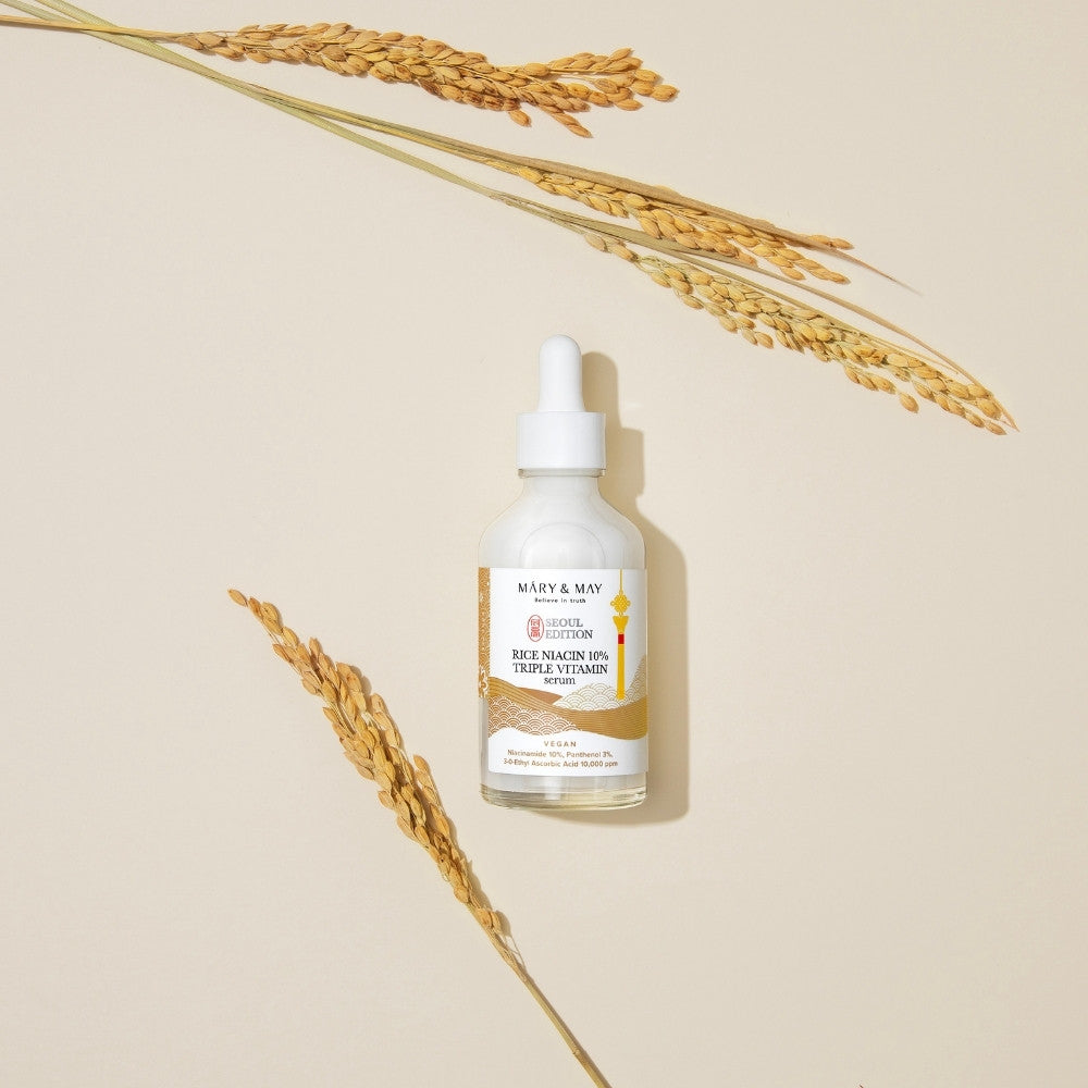 Rice niacin 10% Triple Vitamin Serum 80ml-MARY&MAY-HBYTALA