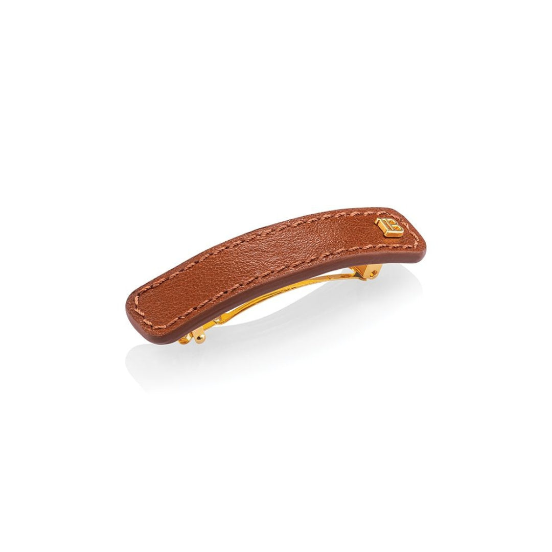 Riviera Barrette Cognac Medium-BALMAIN-HBYTALA