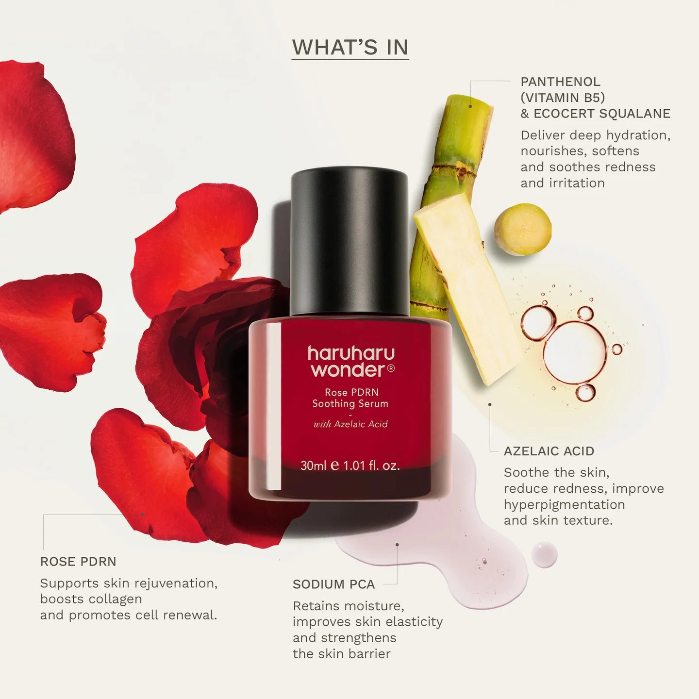 Rose PDRN Soothing Serum-HARUHARU WONDER-HBYTALA