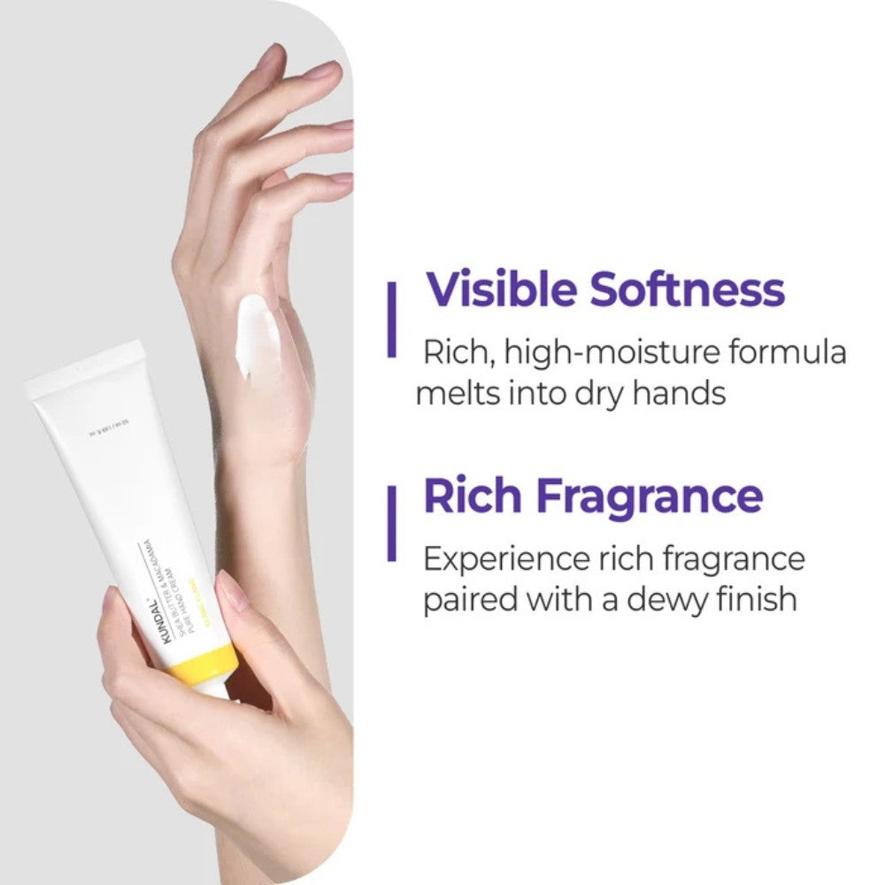 SHEA BUTTER AND MACADAMIA PURE HAND CREAM 3 SET-KUNDAL-HBYTALA