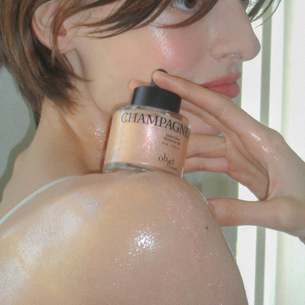 Satin Glow Shimmer Oil 45ml-Object By KUndal-HBYTALA