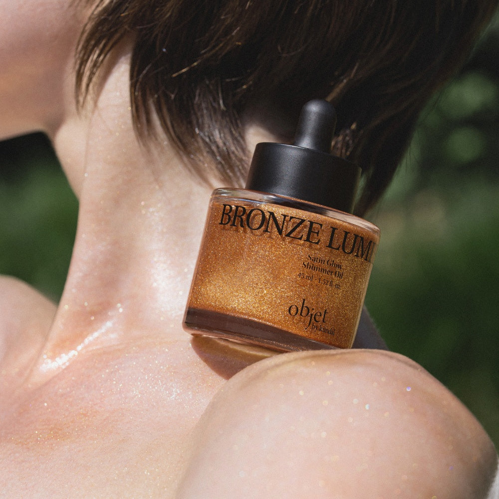 Satin Glow Shimmer Oil 45ml-Object By KUndal-HBYTALA