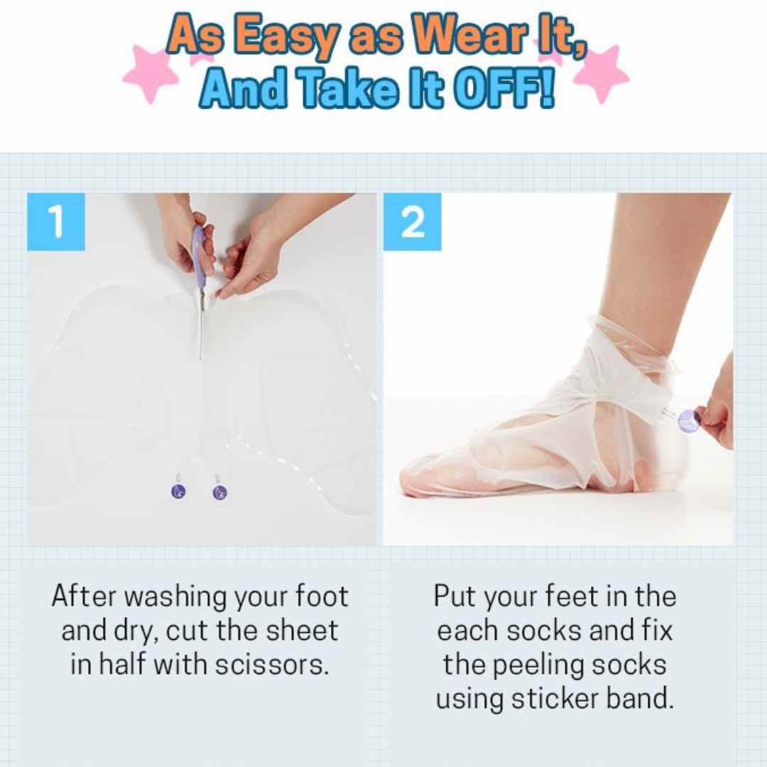 Soft Foot 30 Minute Peeling Socks-APIEU-HBYTALA