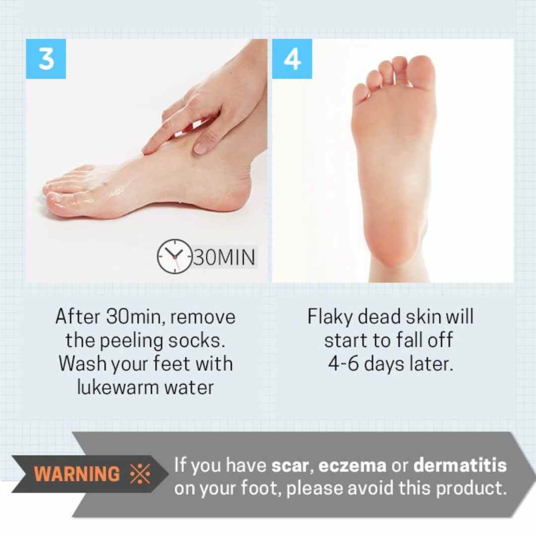Soft Foot 30 Minute Peeling Socks-APIEU-HBYTALA