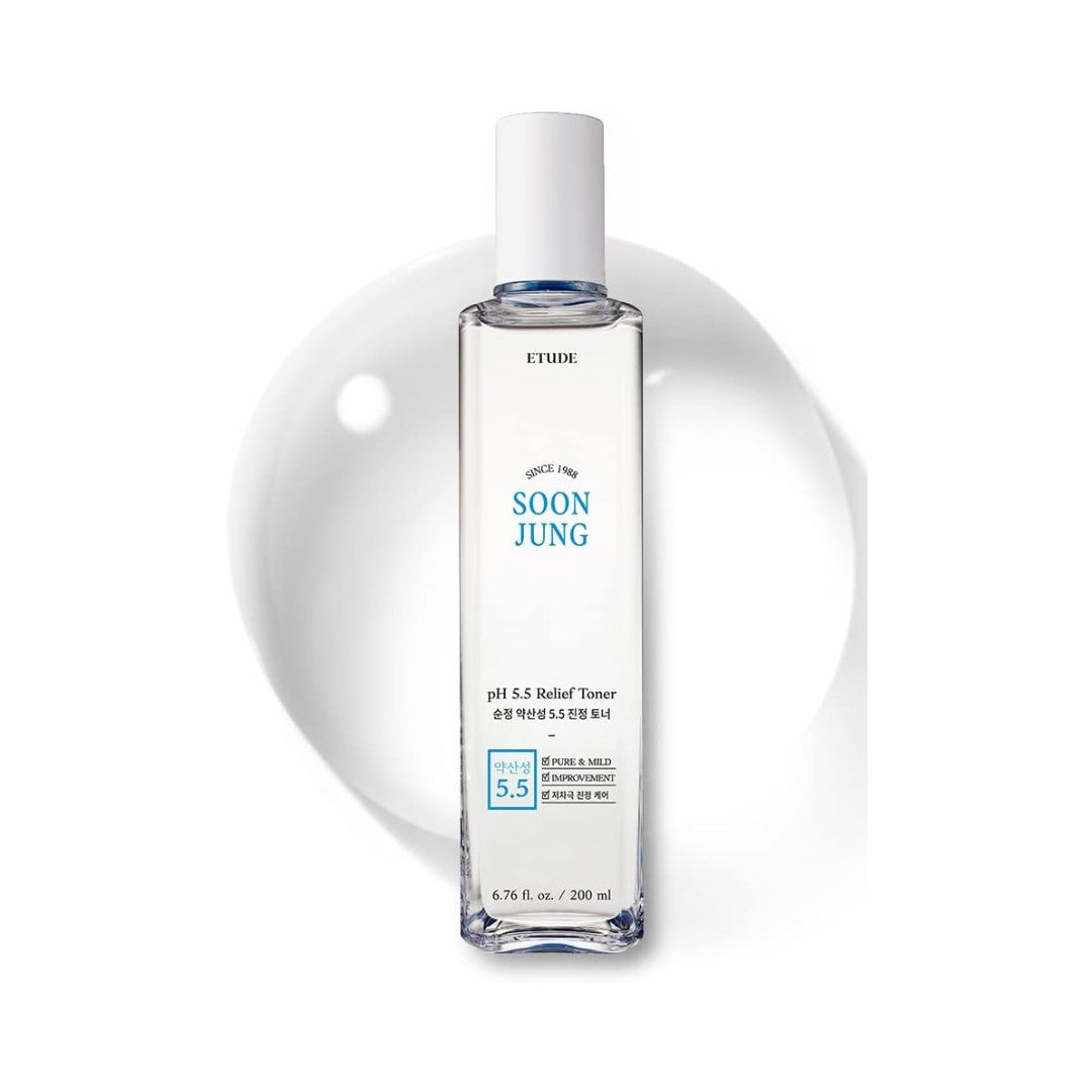 Soonjung pH5.5 Relief Toner 200ml-ETUDE HOUSE-HBYTALA