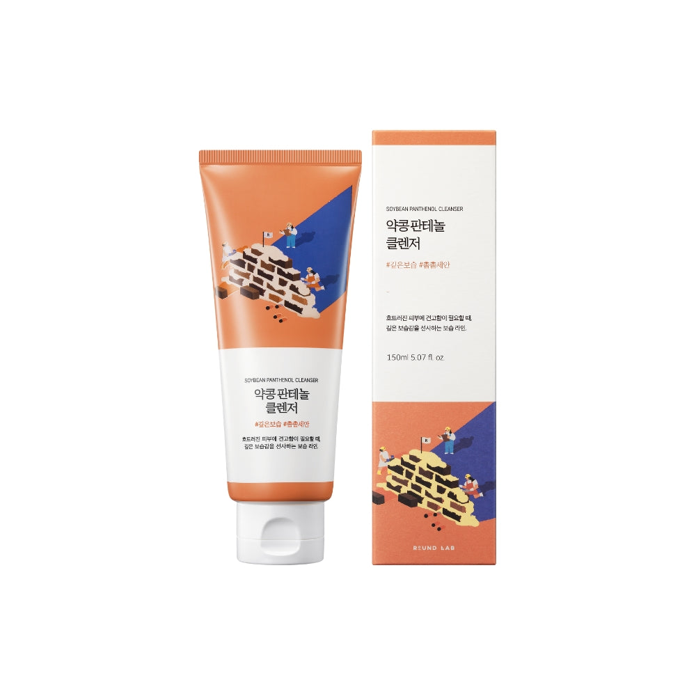 Soybean Panthenol Cleanser-ROUND LAB-HBYTALA
