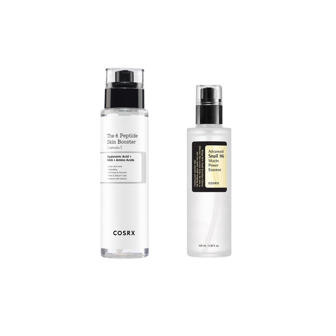 THE 6 PEPTIDE SKIN BOOSTER SERUM + SNAIL MUCIN (Bundle)-COSRX-HBYTALA