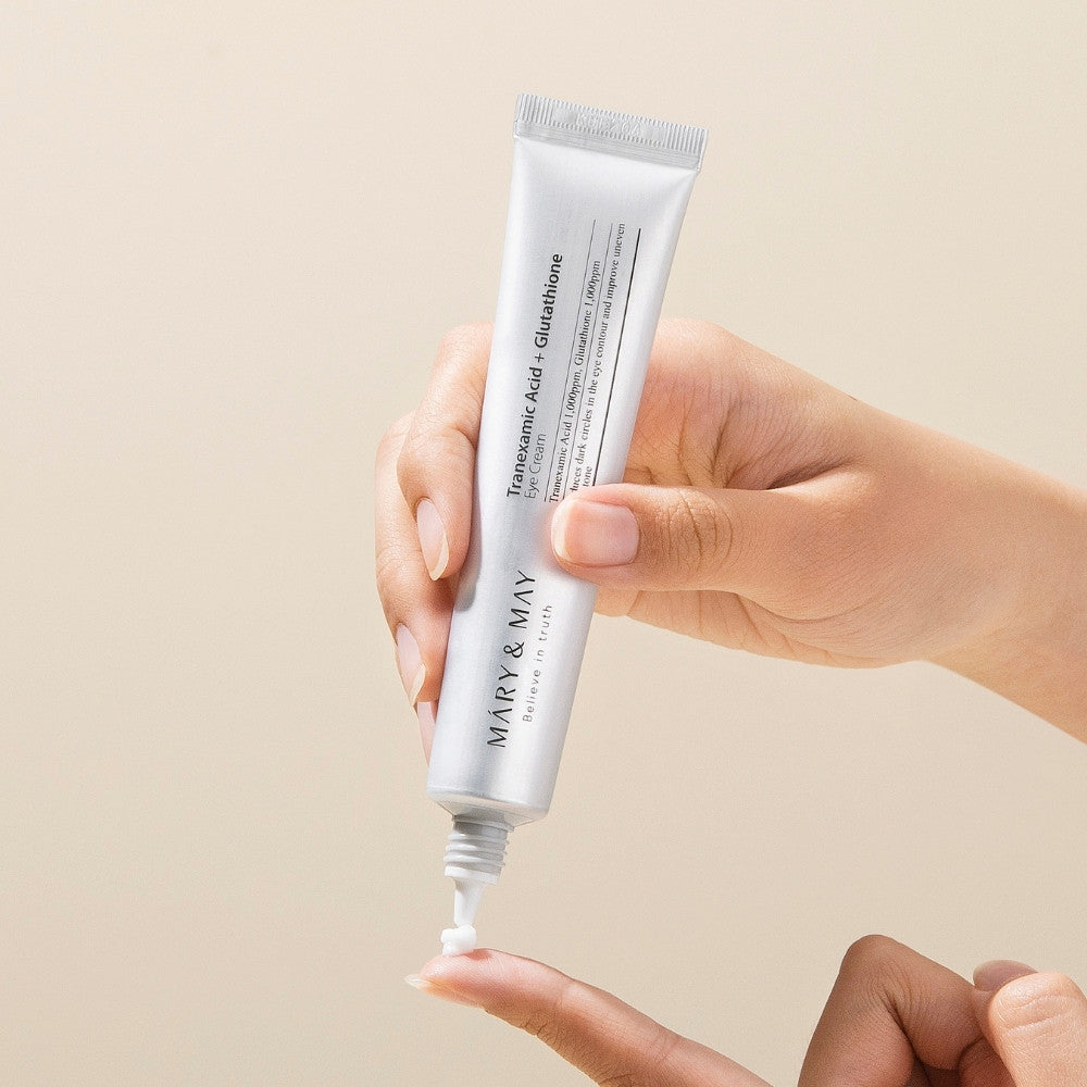 Tranexamic Acid+Glutathione Eye Cream-MARY&MAY-HBYTALA
