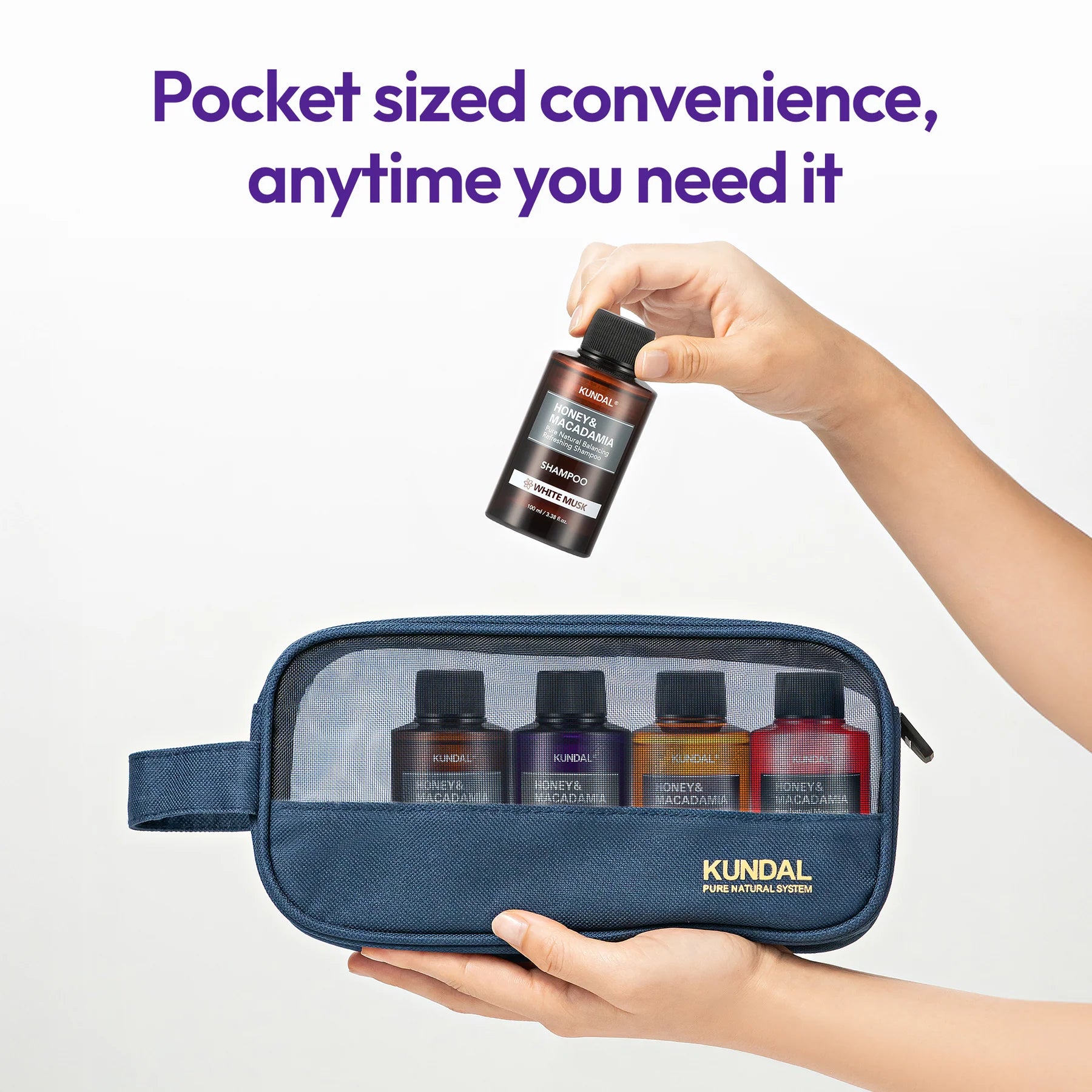 Travel Kit - White Musk-KUNDAL-HBYTALA