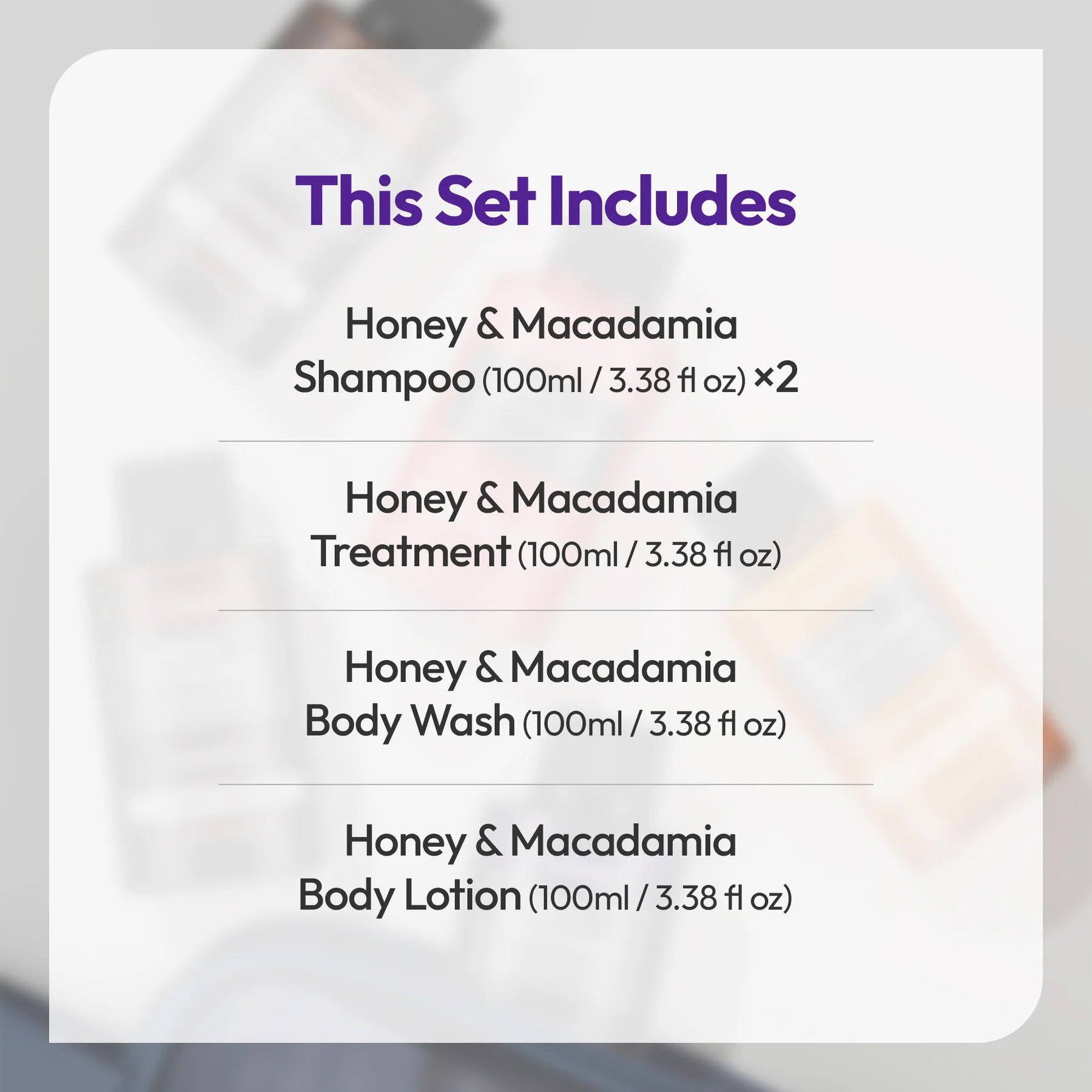 Travel Kit - White Musk-KUNDAL-HBYTALA