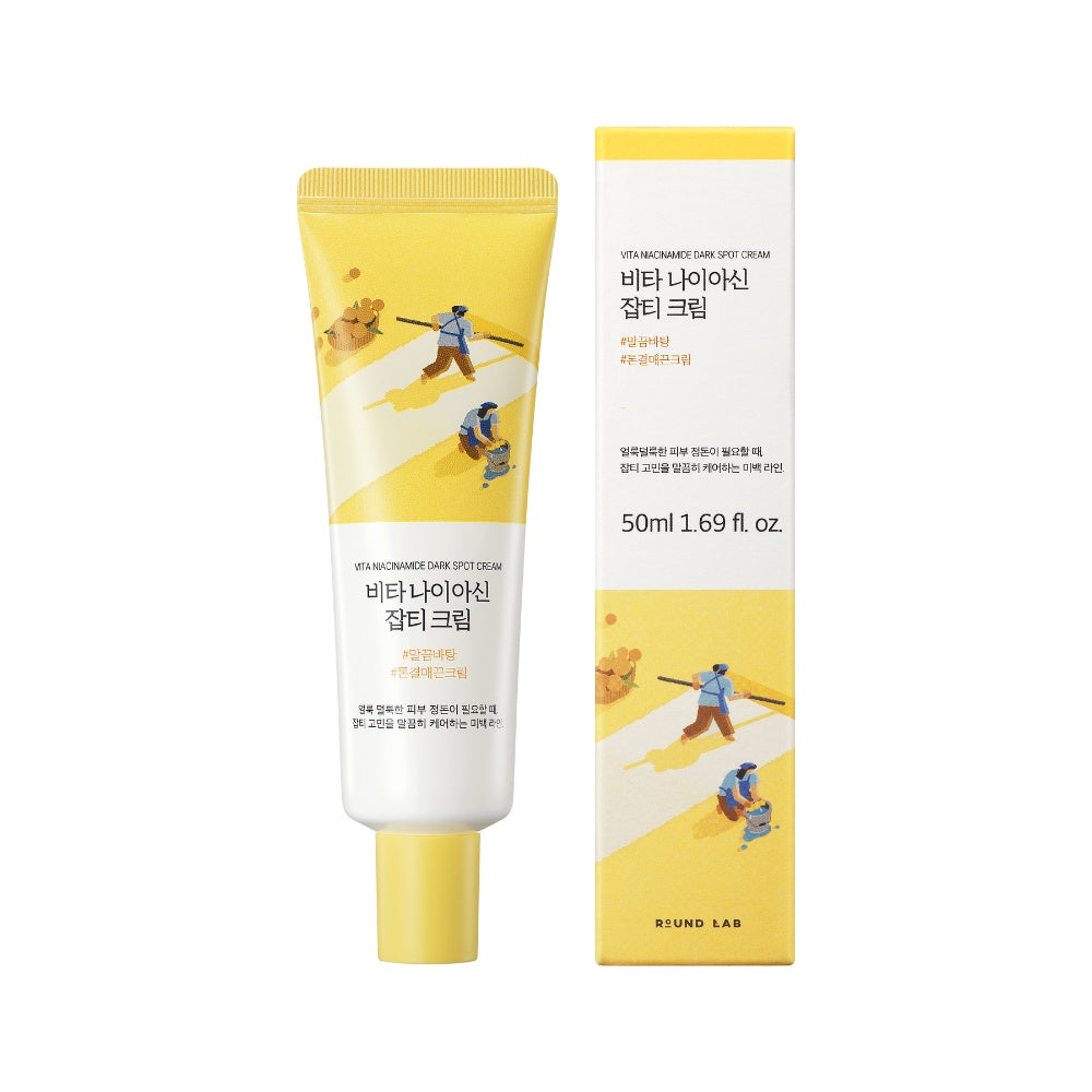 Vita Niacinamide Dark Spot Cream-ROUND LAB-HBYTALA