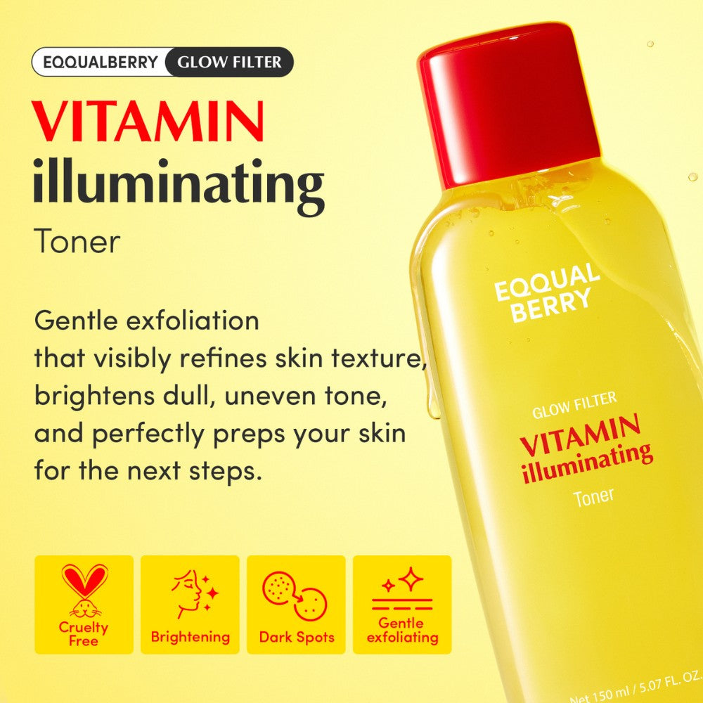 Vitamin illuminating Toner-EQQUALBERRY-HBYTALA
