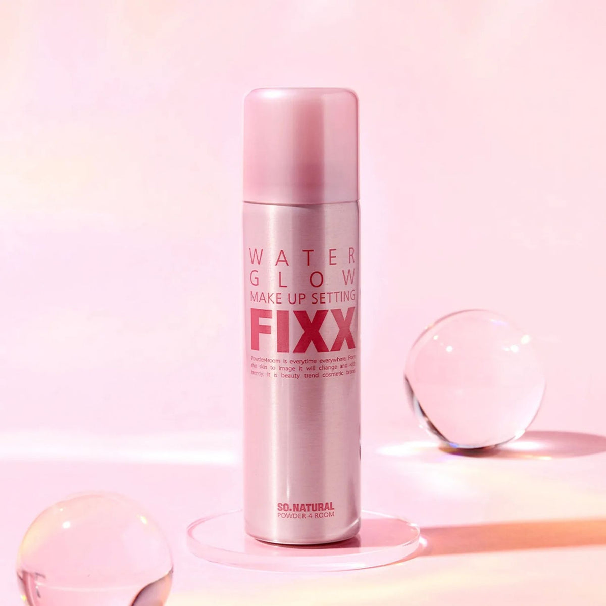 WATER GLOW MAKE UP SETTING FIXX 75ml-SO NATURAL-HBYTALA