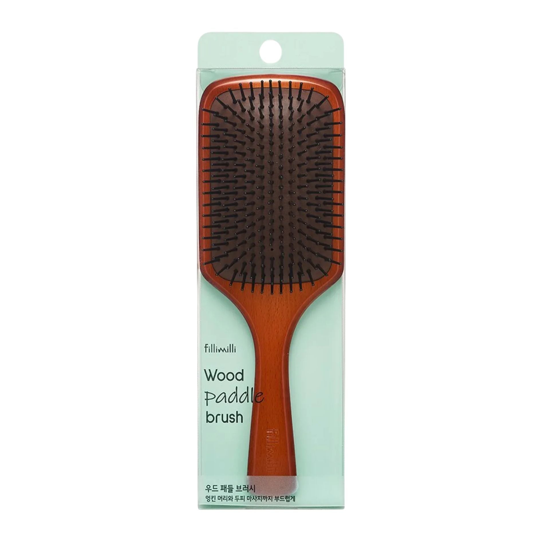 Wood Paddle Brush-FILLIMILLI-HBYTALA