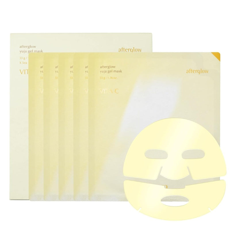 Yuja Hydrogel Mask 5 pcs-LUVUM-HBYTALA
