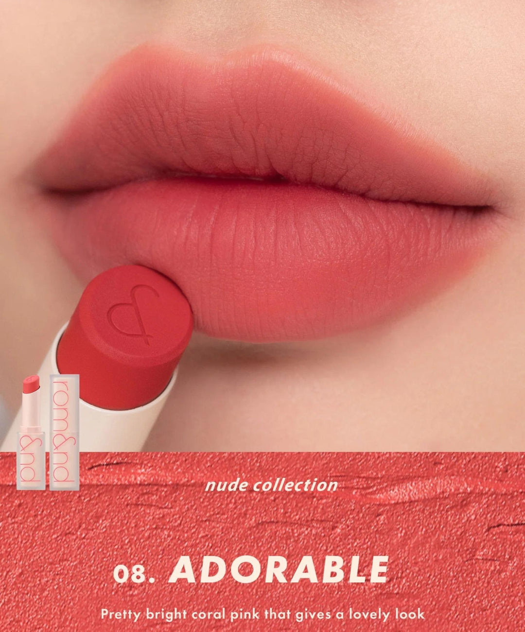 Zero Matte Lipstick-Rom&nd-HBYTALA