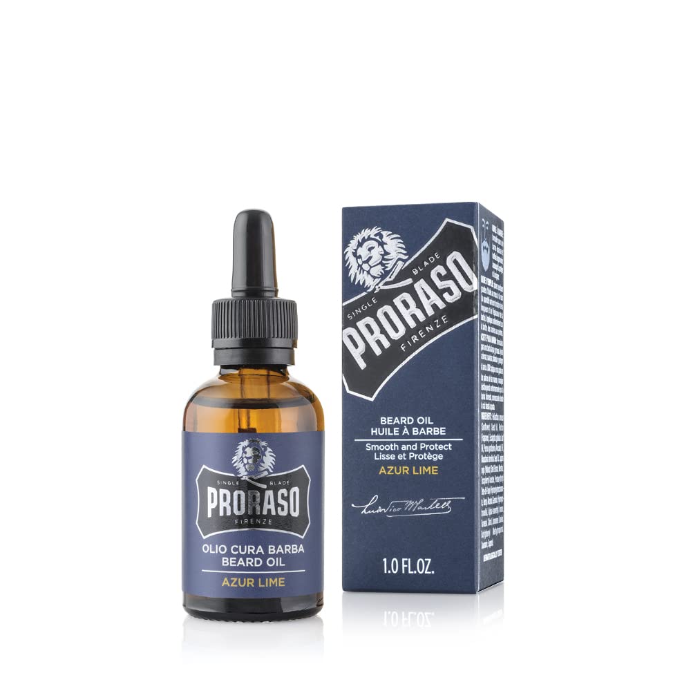 Beard Oil for Men Azur Lime-Proraso-HBYTALA