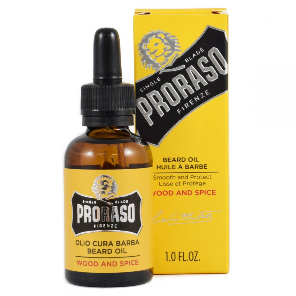 Beard Oil for Men Wood & Spice-Proraso-HBYTALA