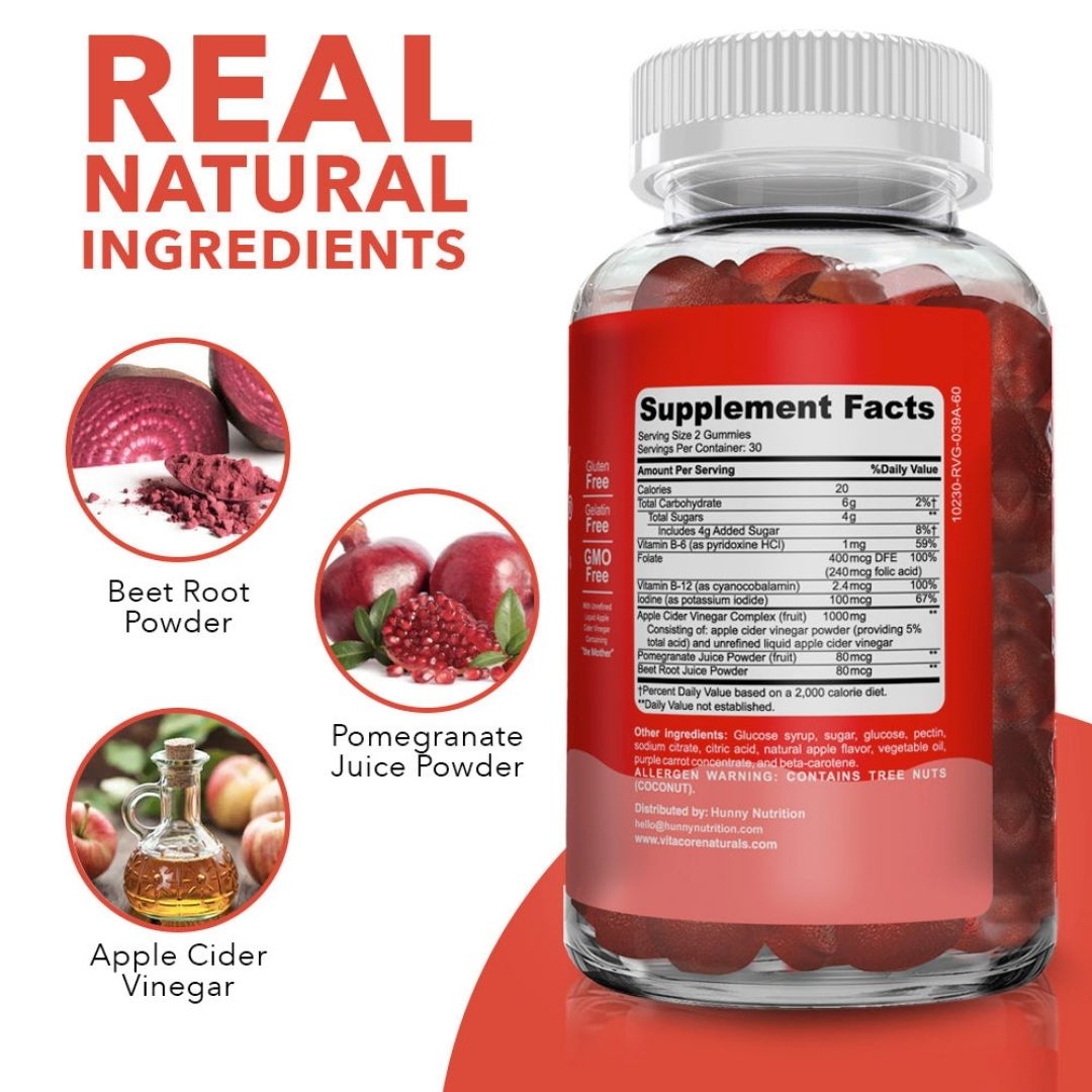 Hunny Bunny Hair Vitamins and Apple Cider Vinegar-Hunny Bunny-HBYTALA