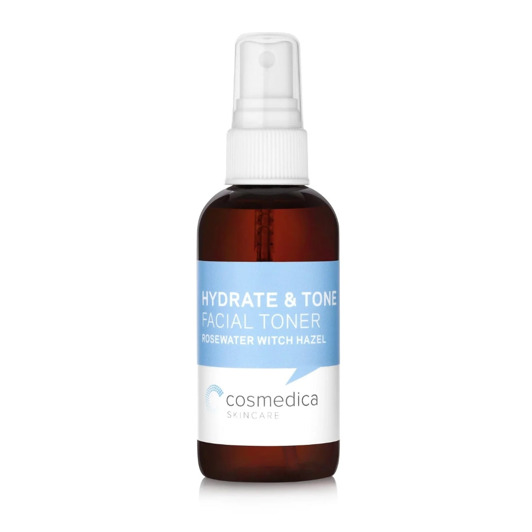 Hydrate & Tone Rosewater Witch Hazel Face Toner-COSMEDICA SKINCARE-HBYTALA