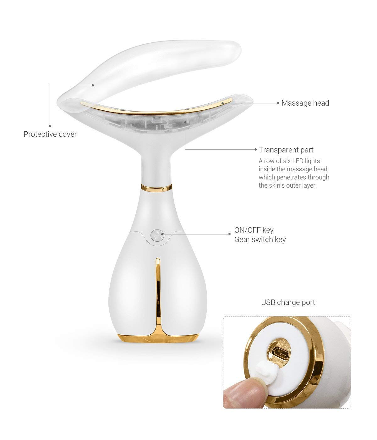 Ms.W Face Massager Anti Wrinkles-MSW-HBYTALA