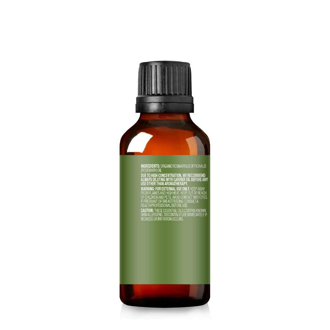 ORGANIC ROSEMARY ESSENTIAL OIL 1oz-Cliganic-HBYTALA