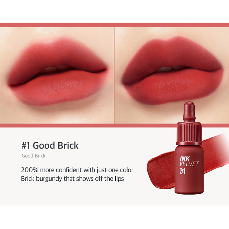 Peripera Velvet Liquid Lip Tint-Peripera-HBYTALA