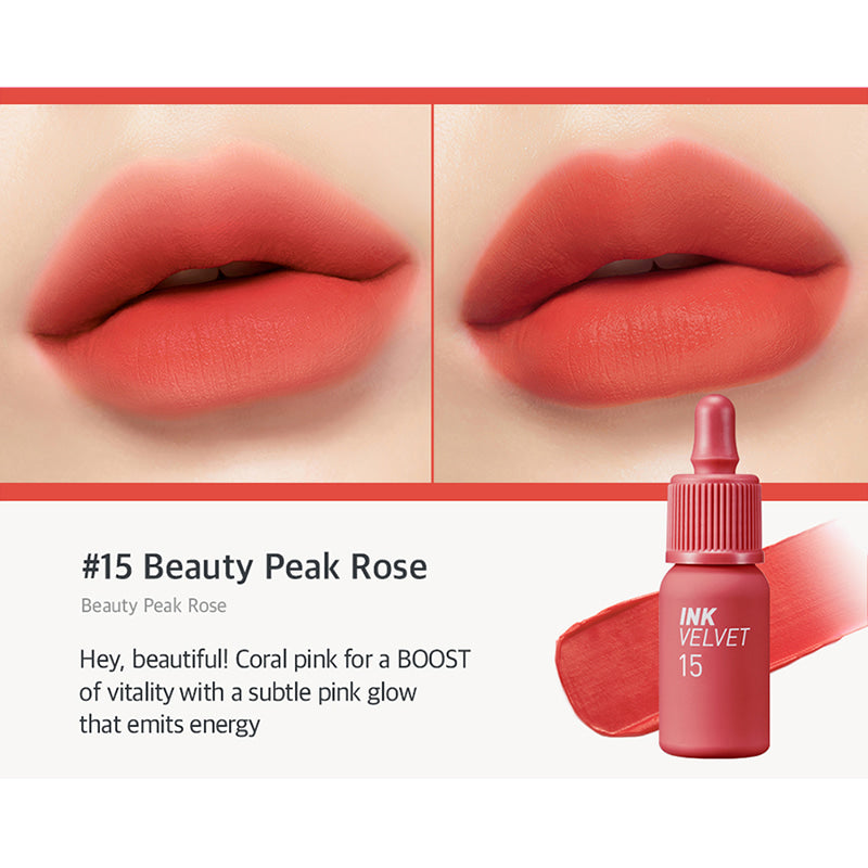 Peripera Velvet Liquid Lip Tint-Peripera-HBYTALA