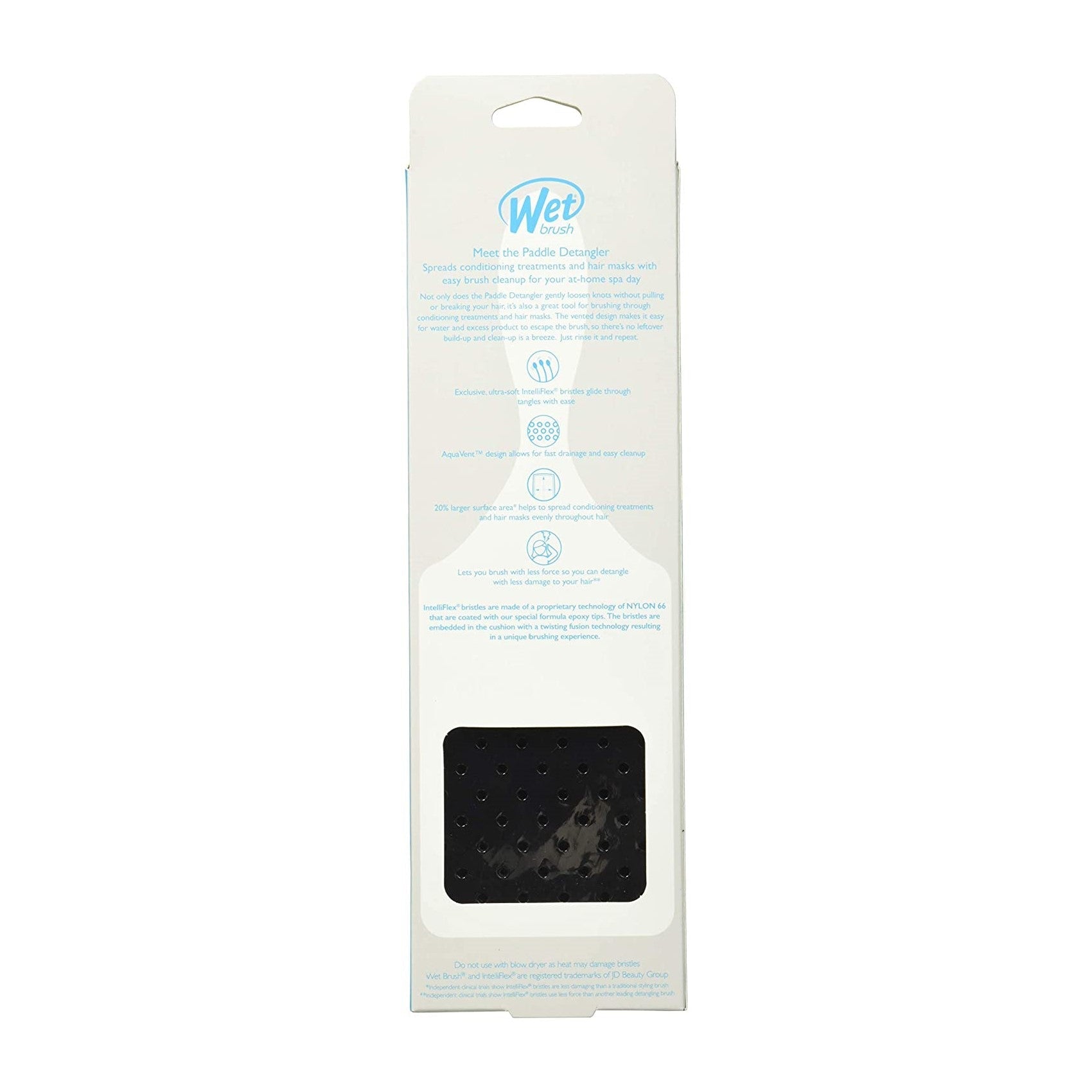 Pro Paddle Detangler Black-WET BRUSH-HBYTALA