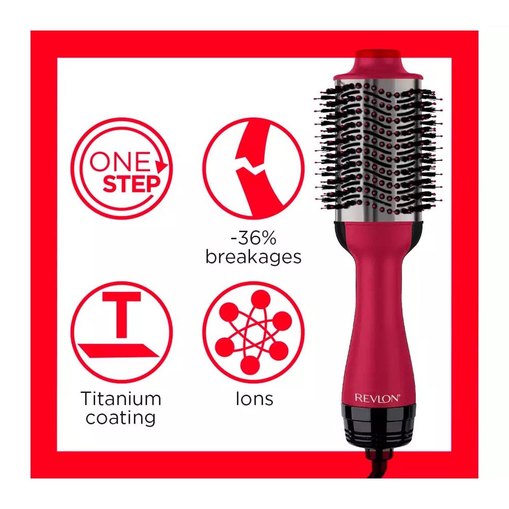 Revlon One-Step Hair Dryer & Volumiser Titanium-REVLON-HBYTALA