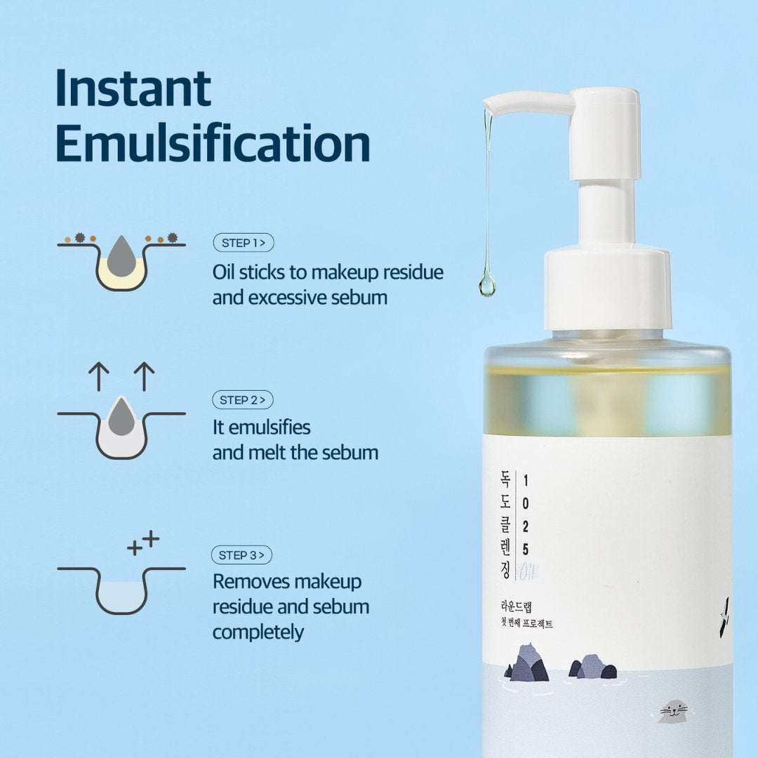 1025 Dokdo Cleansing Oil-ROUND LAB-HBYTALA