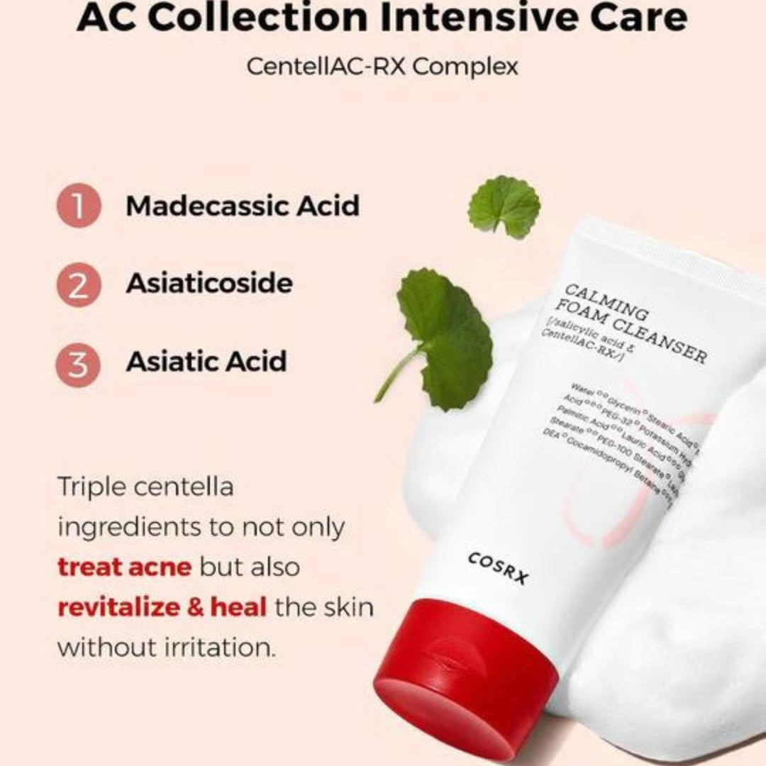 AC Collection Calming Foam Cleanser-COSRX-HBYTALA