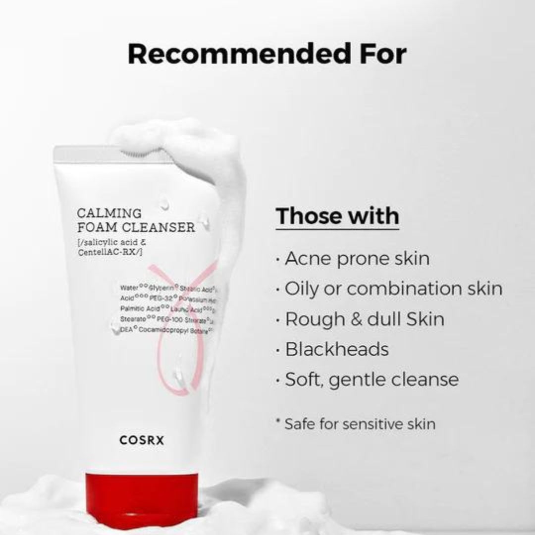 AC Collection Calming Foam Cleanser-COSRX-HBYTALA