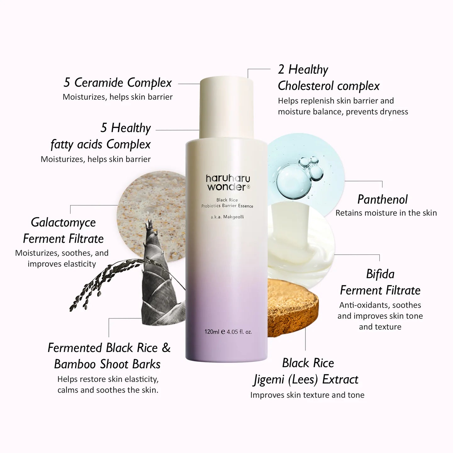 BLACK RICE probiotics barrier essence-HARUHARU WONDER-HBYTALA