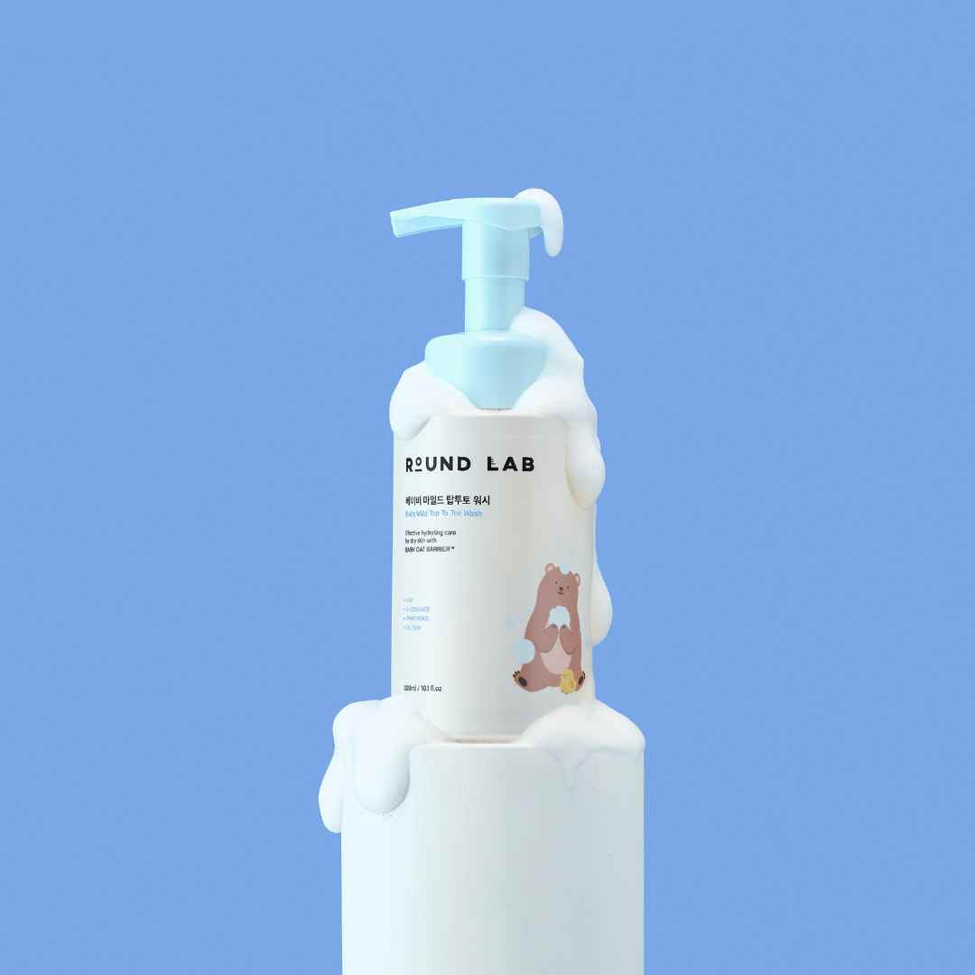 Baby Mild Top To Toe Wash 300ml-ROUND LAB-HBYTALA