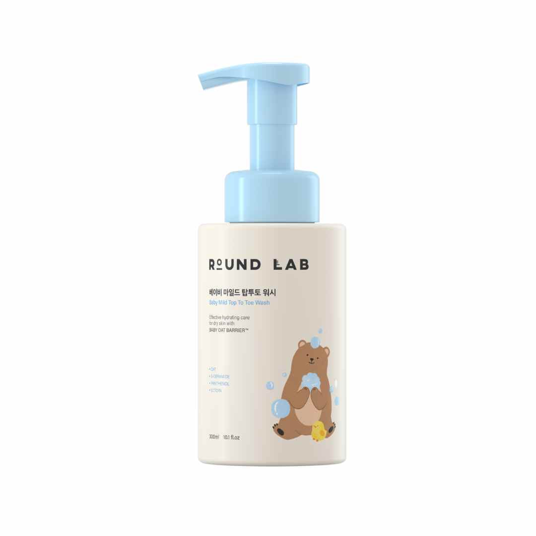 Baby Mild Top To Toe Wash 300ml-ROUND LAB-HBYTALA