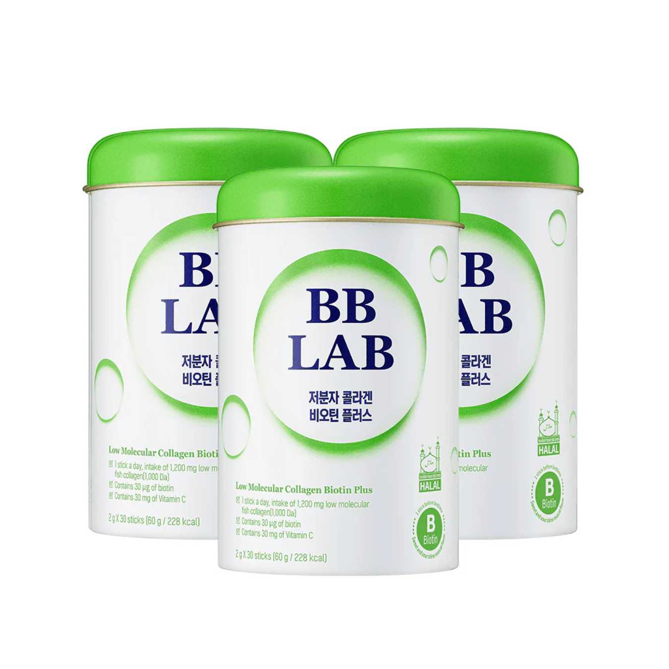 Beauty & Strength – 3 Months of Halal Collagen Biotin Plus-BB LAB-HBYTALA