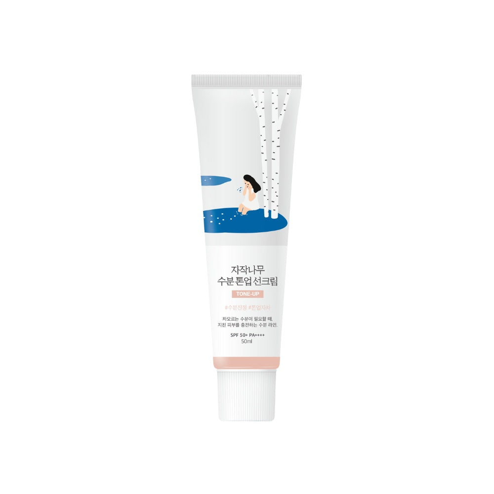 Birch Moisture Tone-Up Sunscreen 50ml-ROUND LAB-HBYTALA