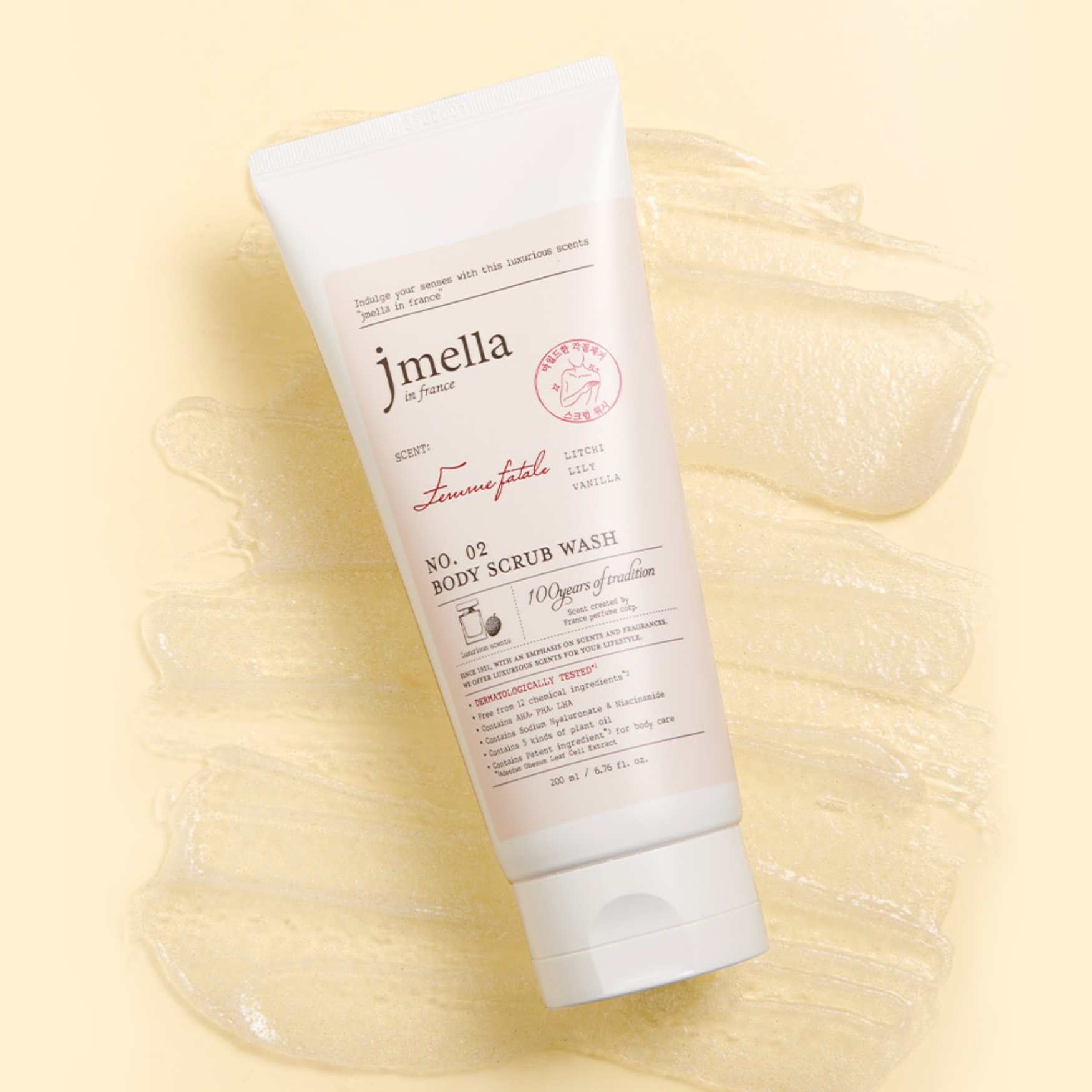 Body Scrub Wash 200 ML-JMELLA-HBYTALA