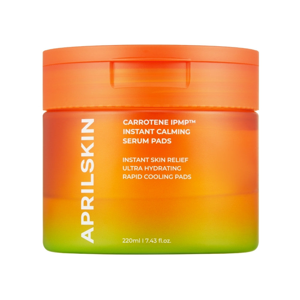CARROTENE IPMP™ INSTANT CALMING SERUM PADS-APRILSKIN-HBYTALA