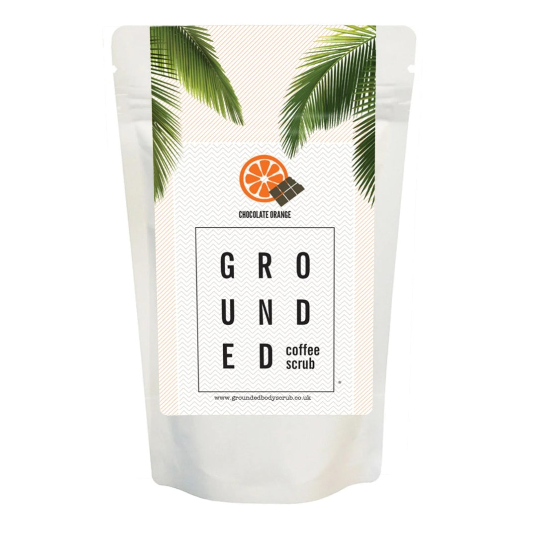 CHOCOLATE ORANGE COFFEE BODY EXFOLIATOR 200 Grams-GROUNDED BODY-HBYTALA