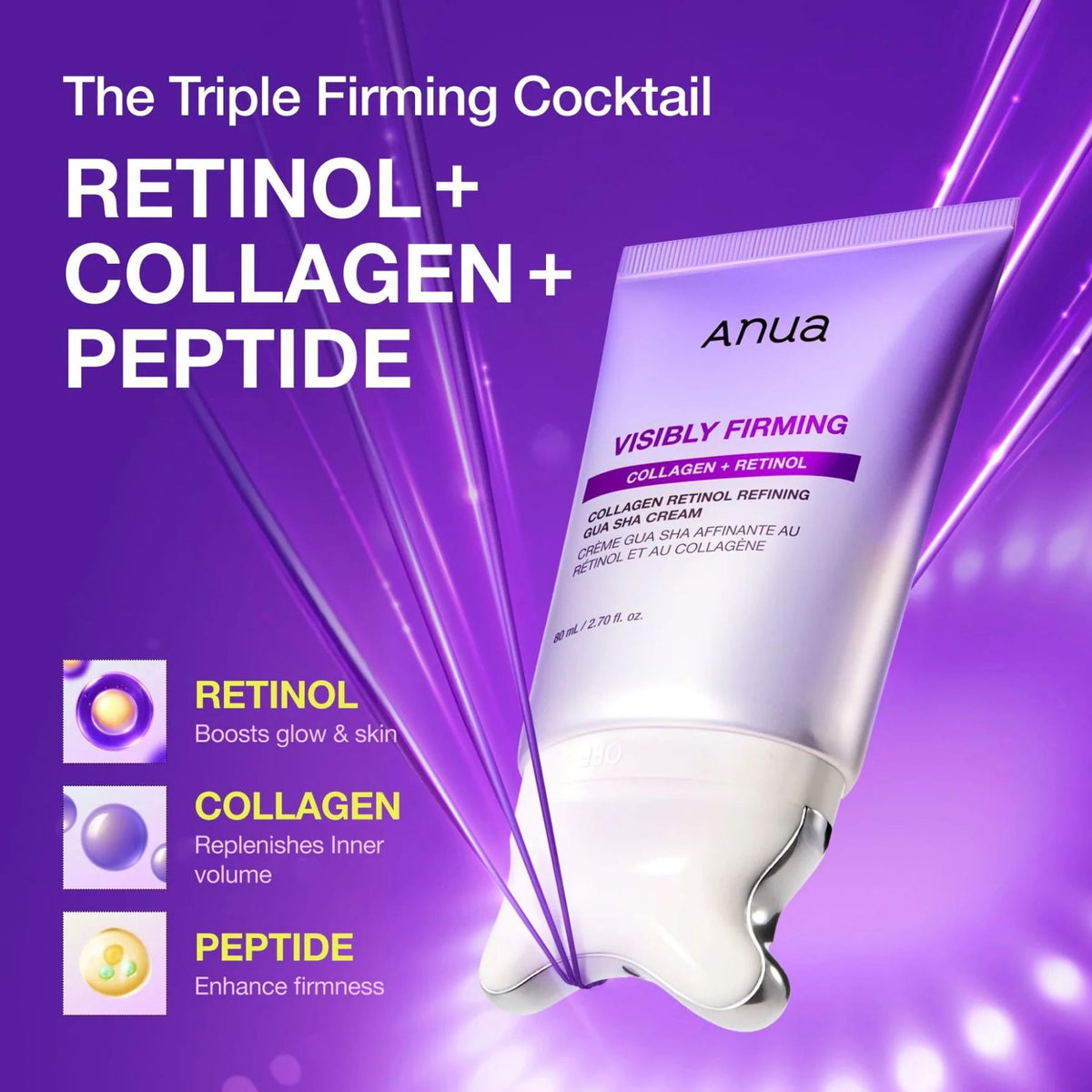 COLLAGEN RETIONOL REFINING GUA SHA CREAM 80ml-ANUA-HBYTALA