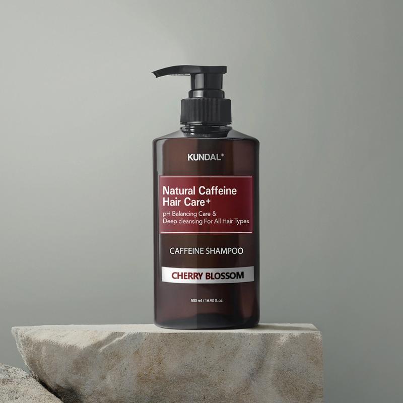 Caffeine Shampoo 500ML - Cherry Blossom-ANUA-HBYTALA