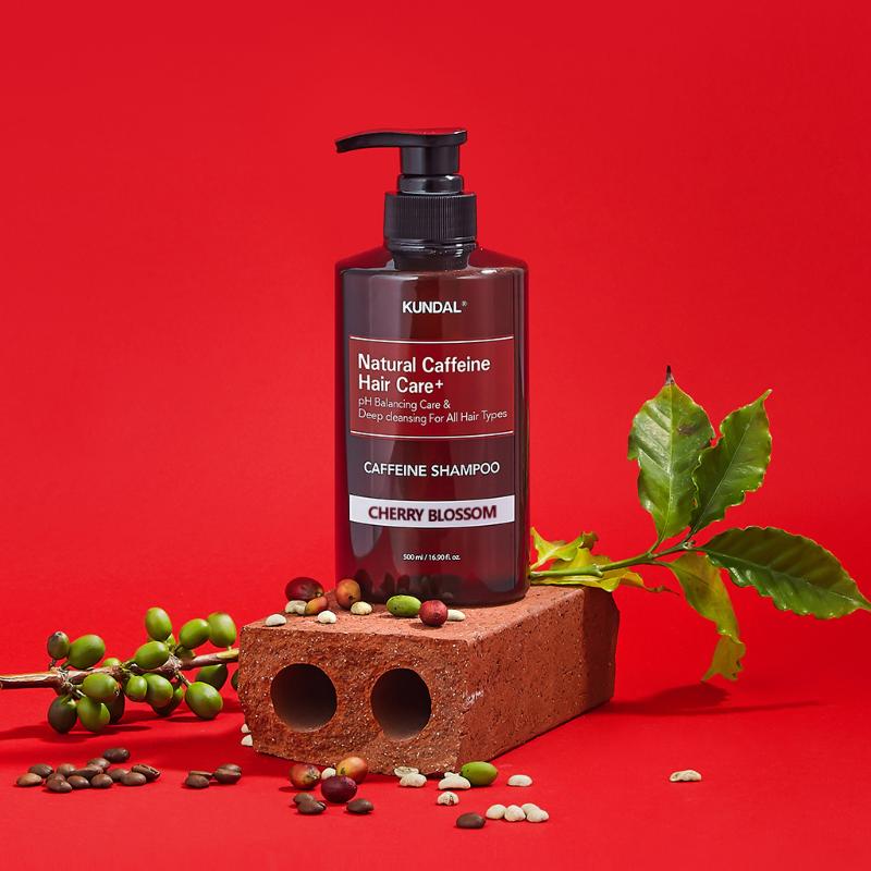 Caffeine Shampoo 500ML - Cherry Blossom-ANUA-HBYTALA